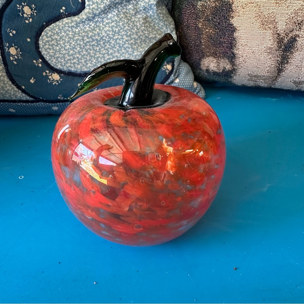 Vtg | Hand Blown Apple